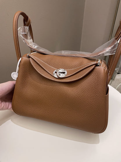 Hermes Lindy 26 Gold Clemence