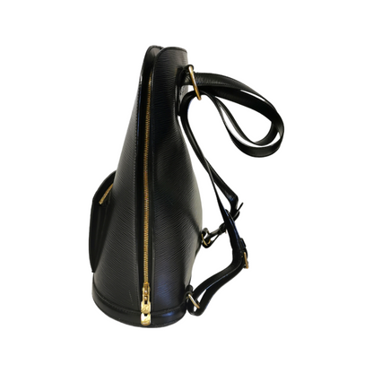 Louis Vuitton  Gobelin Backpack Black Epi Gold