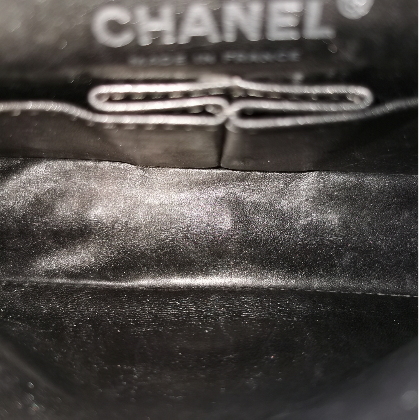 Chanel 2.55 Reissue Medium Gold Aged Calfskin Silver