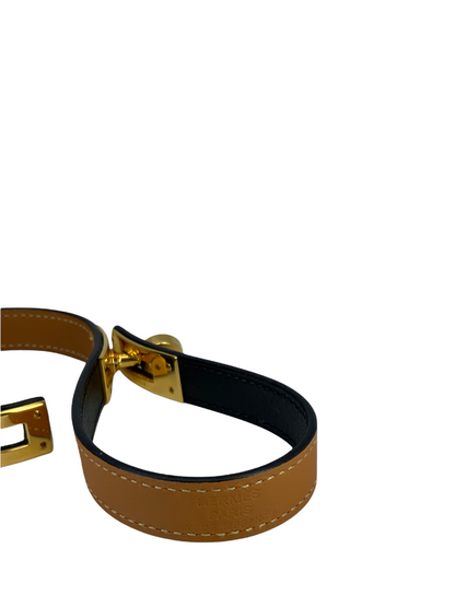 Hermes Kelly Double Tour Bracelet Size M