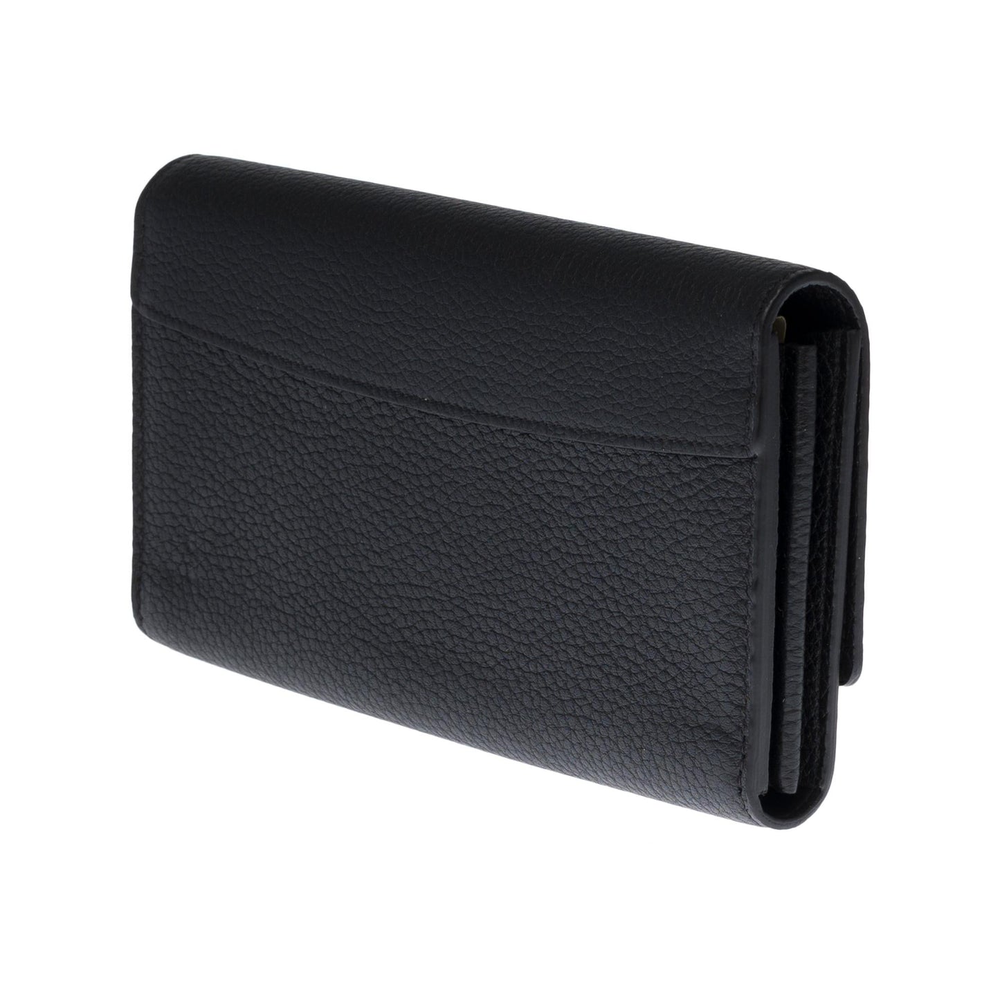 Louis Vuitton  Brand New Capucines GM Wallet in black Taurillon leather