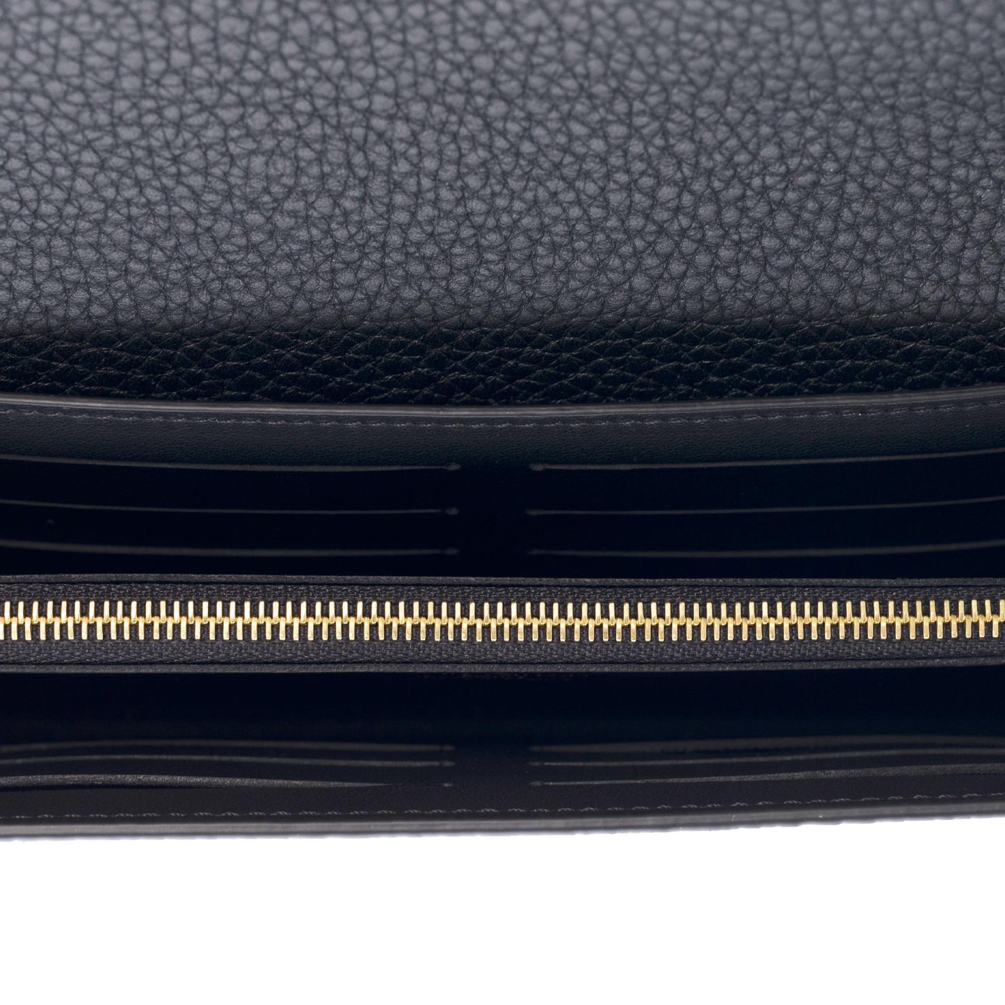 Louis Vuitton  Brand New Capucines GM Wallet in black Taurillon leather