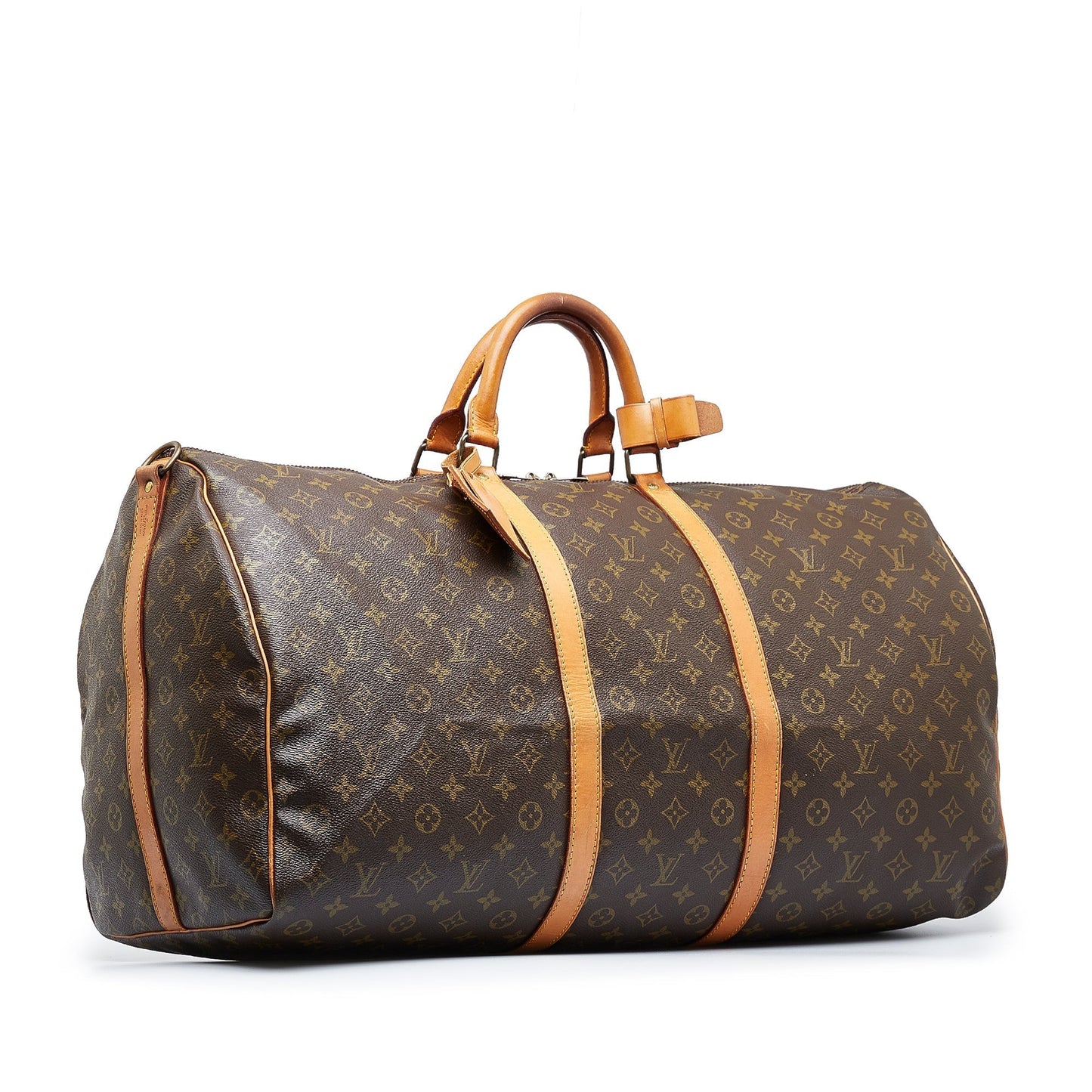 Louis Vuitton  Monogram Keepall Bandouliere 60 Travel Bag