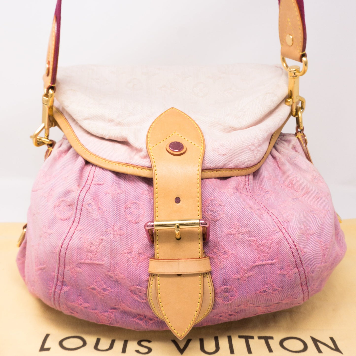 Sunshine Shoulder Bag Pink Denim