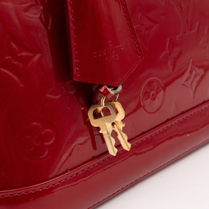 Alma PM Vernis Red with Shoulder Strap