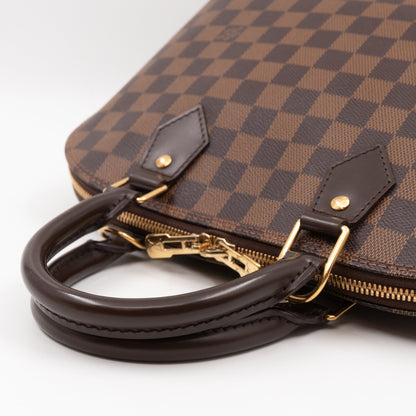 Alma PM Damier Ebene with Shoulder Strap