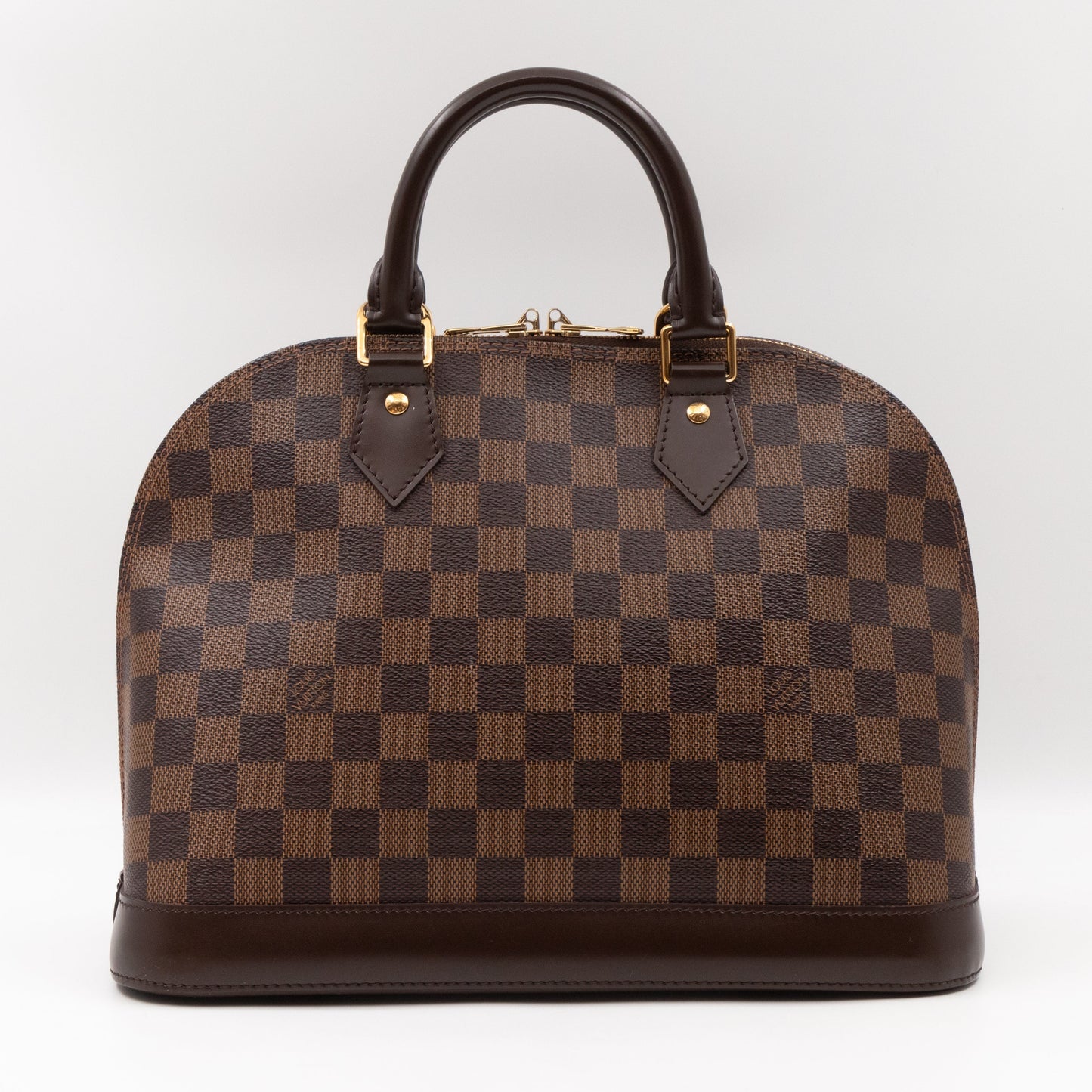 Alma PM Damier Ebene with Shoulder Strap