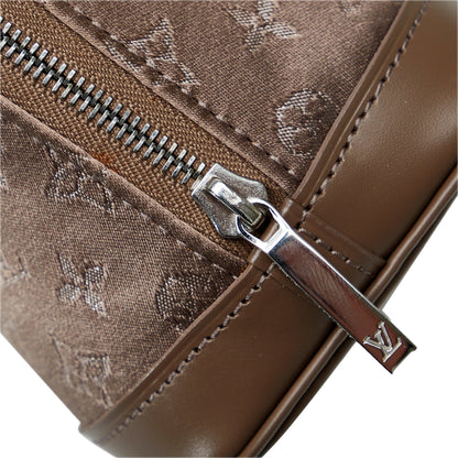 Louis Vuitton Alma Mini Brown Monogram Satin