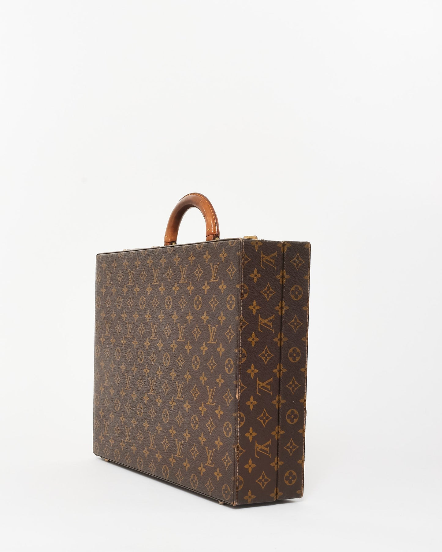 Louis Vuitton Vintage Monogram Coated Canvas Trunk Briefcase