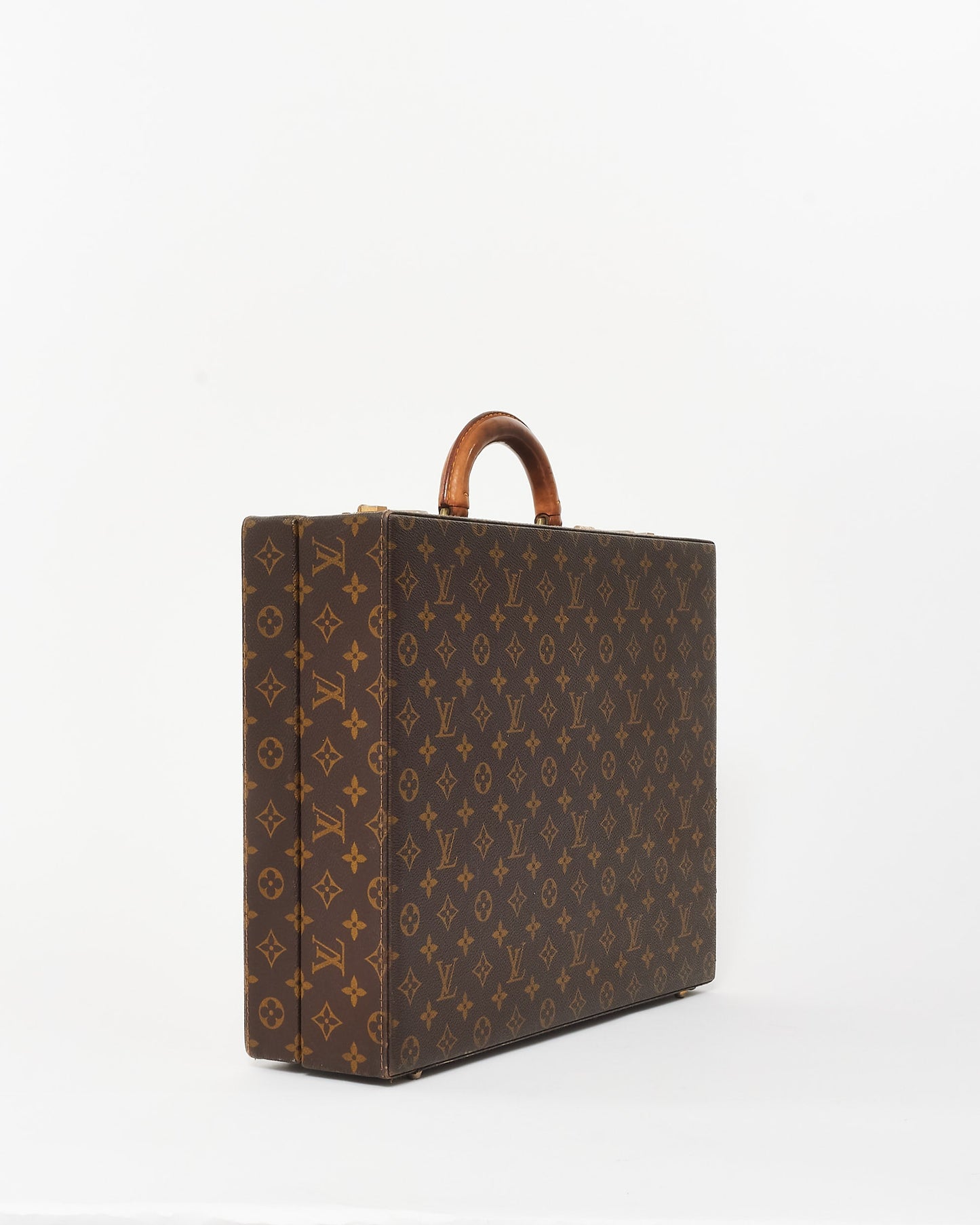 Louis Vuitton Vintage Monogram Coated Canvas Trunk Briefcase