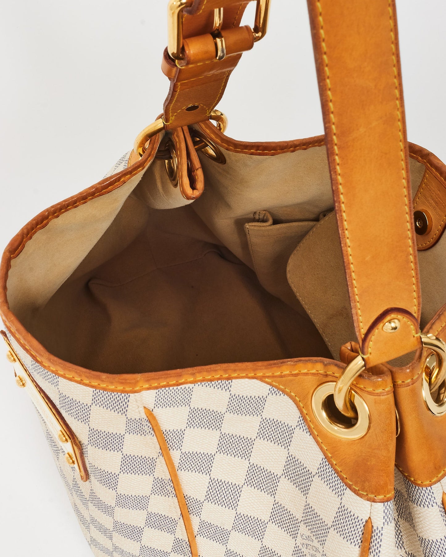 Louis Vuitton Damier Azur Coated Canvas Galleria PM Shoulder Bag