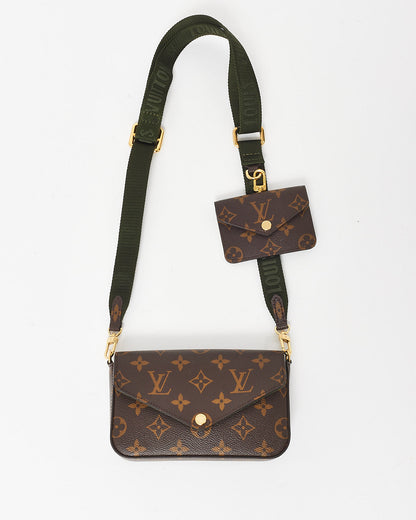 Louis Vuitton Monogram Coated Canvas Pochette Felicie Strap & Go