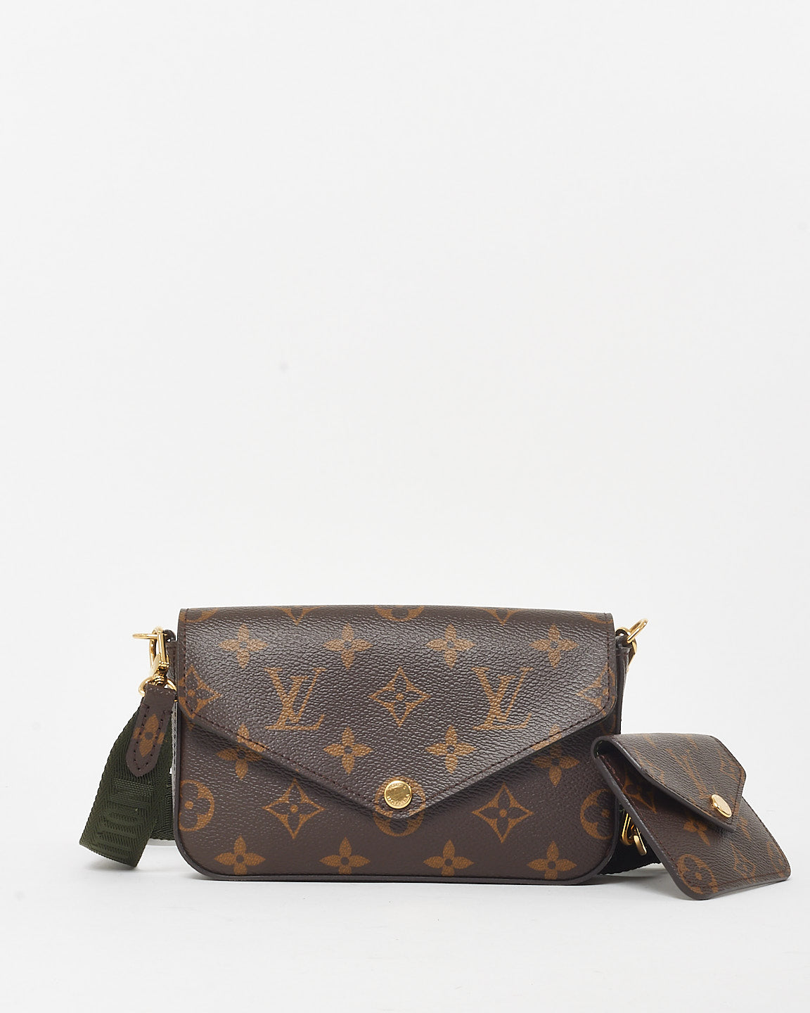 Louis Vuitton Monogram Coated Canvas Pochette Felicie Strap & Go