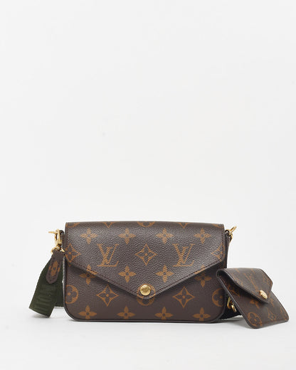 Louis Vuitton Monogram Coated Canvas Pochette Felicie Strap & Go