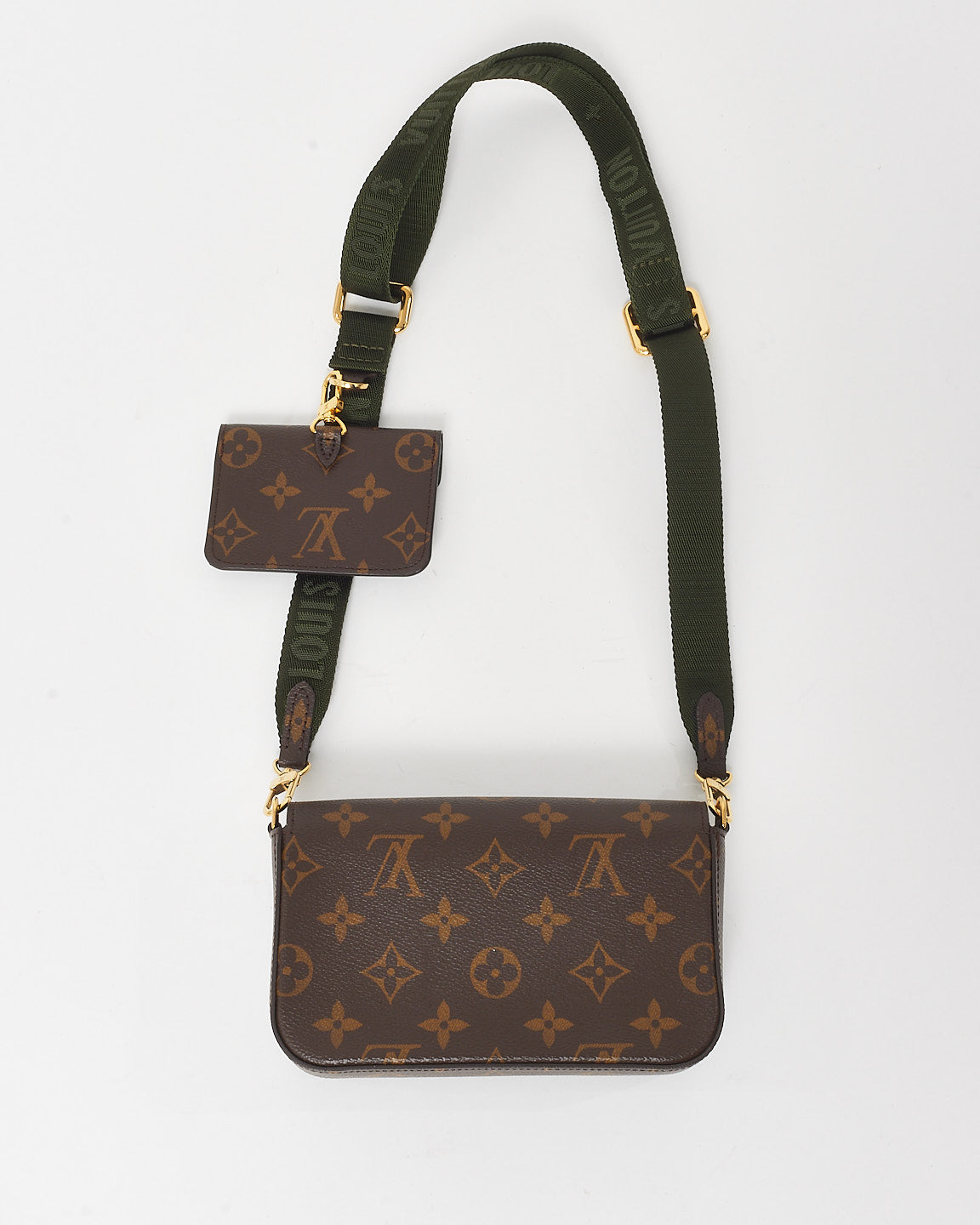 Louis Vuitton Monogram Coated Canvas Pochette Felicie Strap & Go