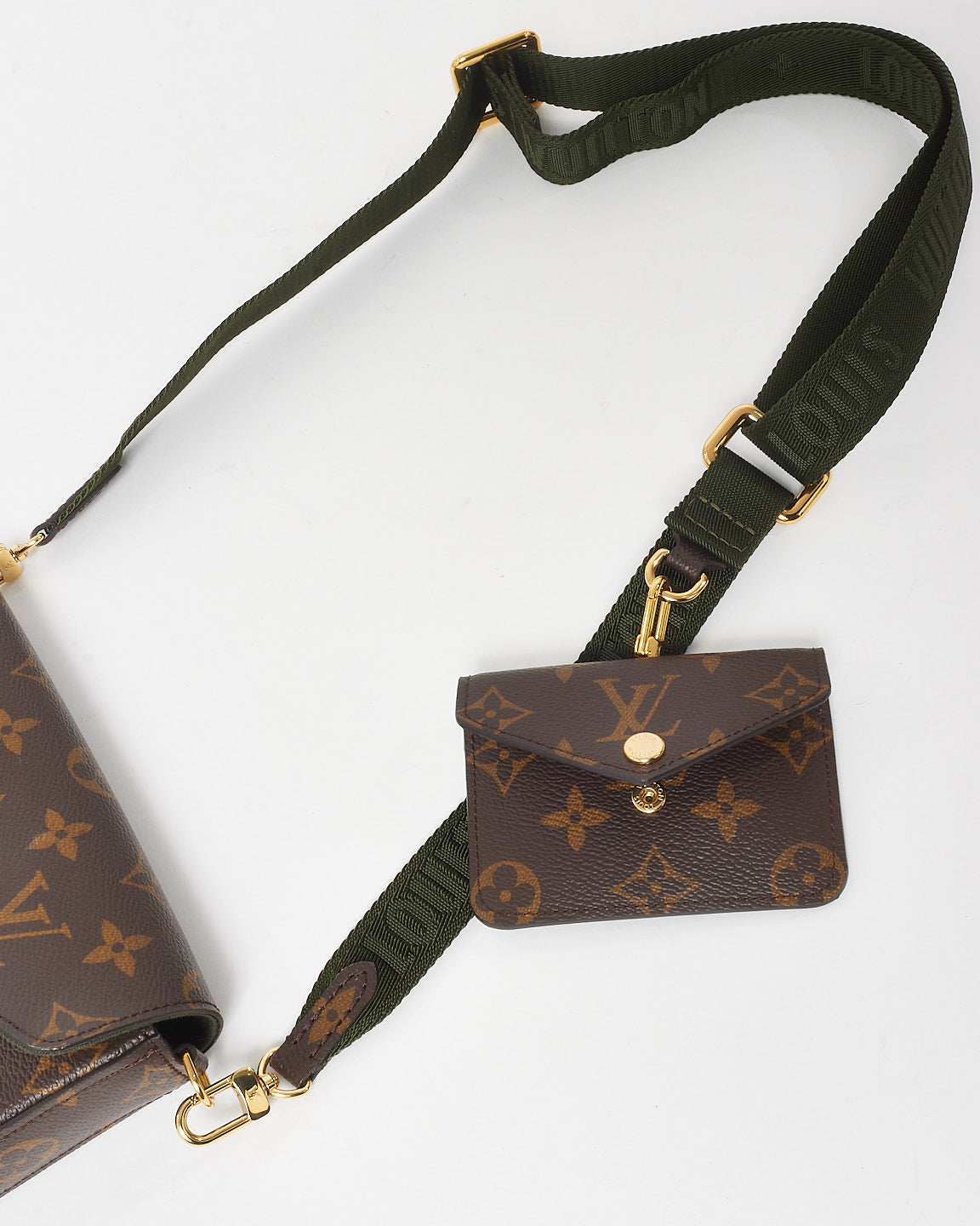 Louis Vuitton Monogram Coated Canvas Pochette Felicie Strap & Go