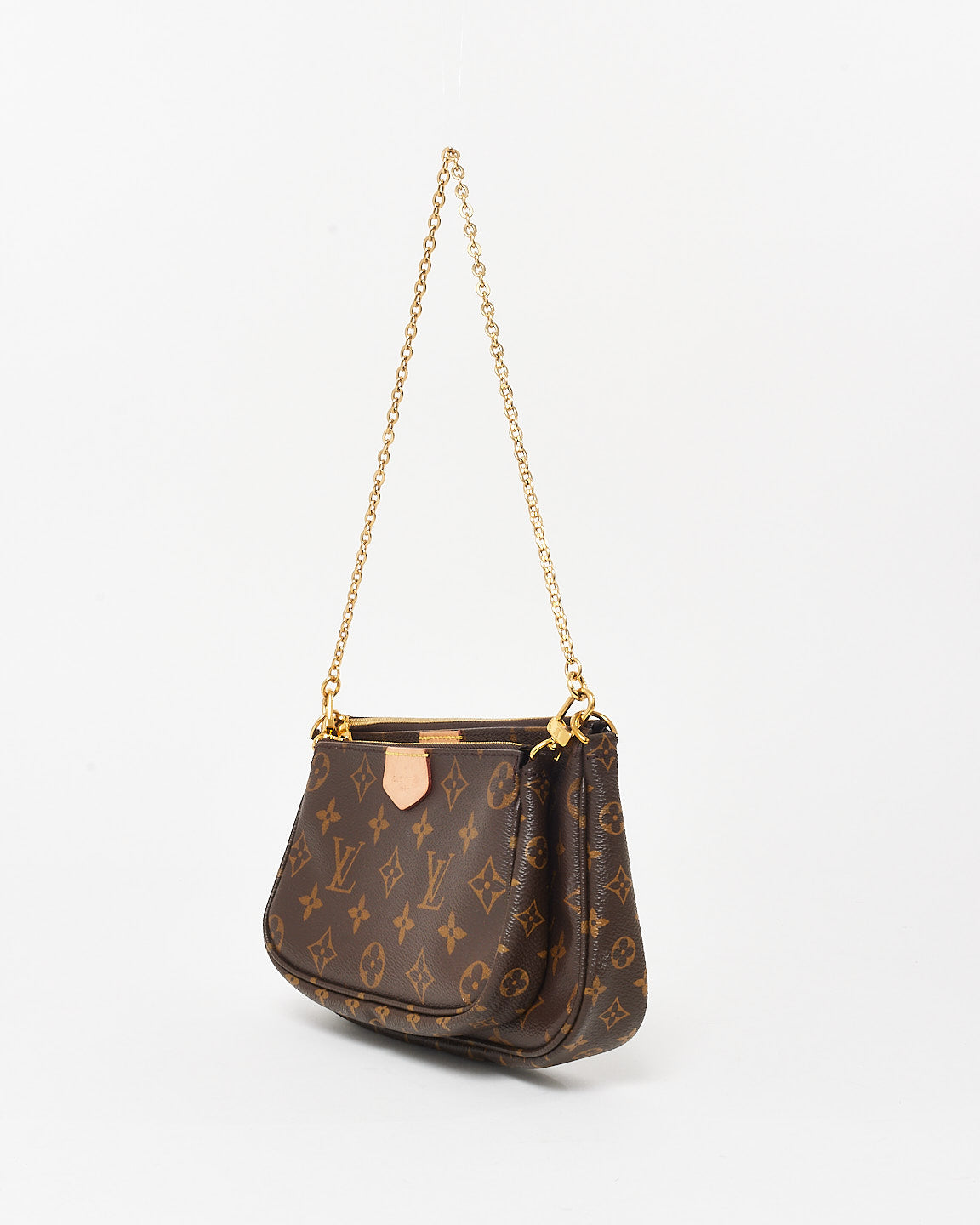 Louis Vuitton Monogram Coated Canvas Multi Pochette Bag W/OUT STRAP