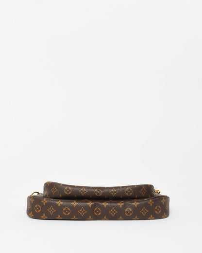 Louis Vuitton Monogram Coated Canvas Multi Pochette Bag W/OUT STRAP