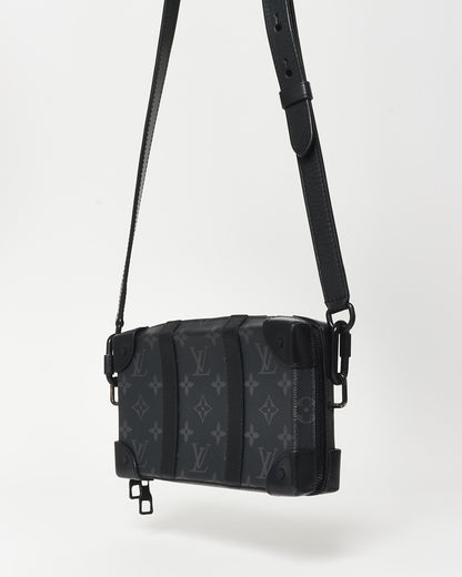 Louis Vuitton Black Monogram Eclipse Soft Trunk Wallet Bag