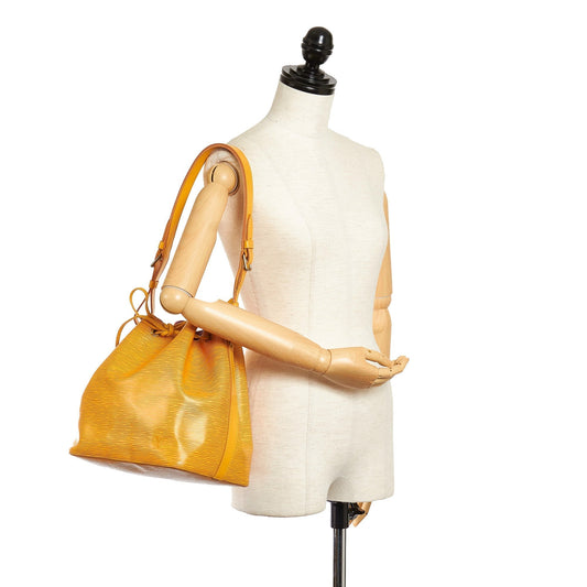 Louis Vuitton  Epi Petit Noe Yellow