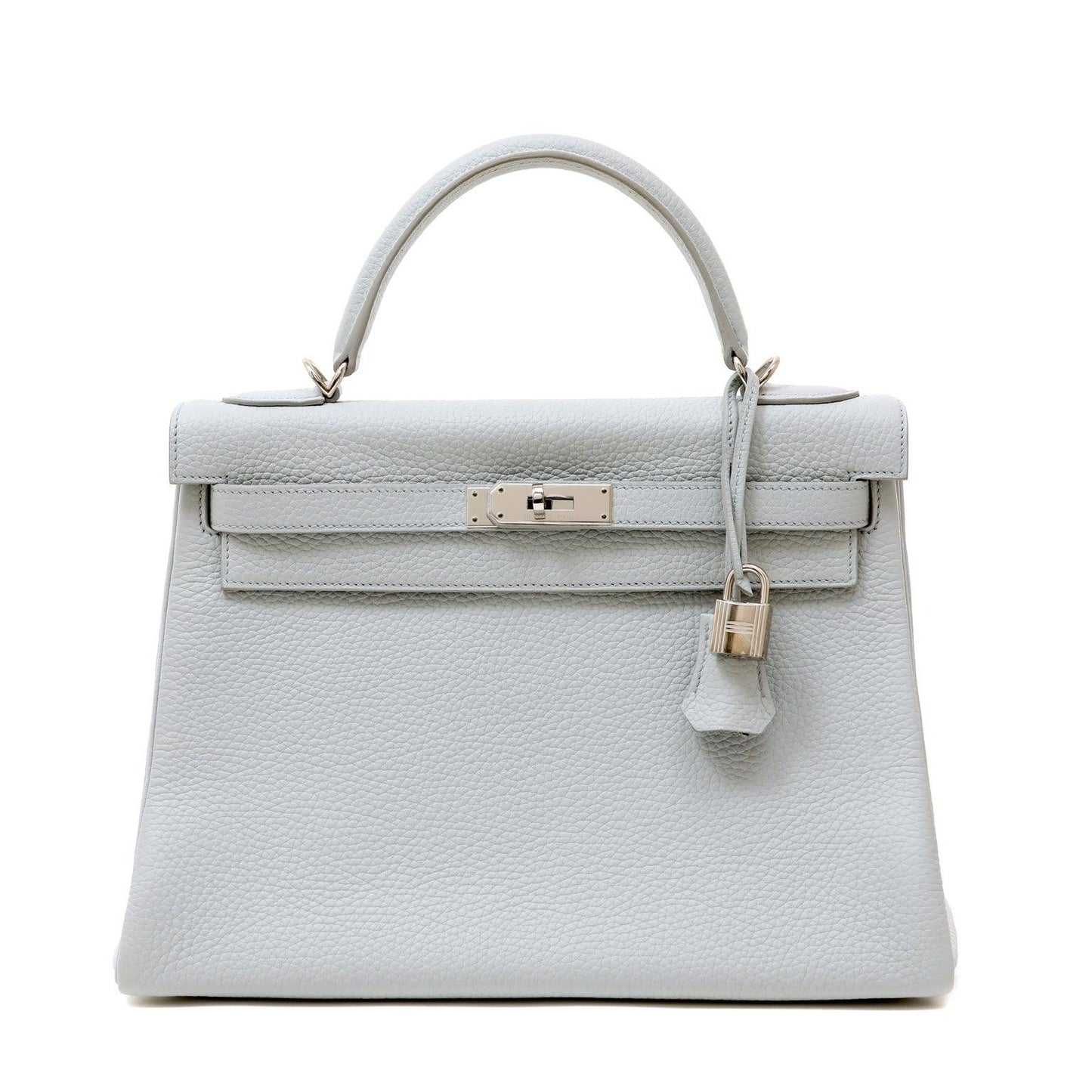 Hermes Kelly 32cm Gris Perle Togo w/ Palladium Hardware