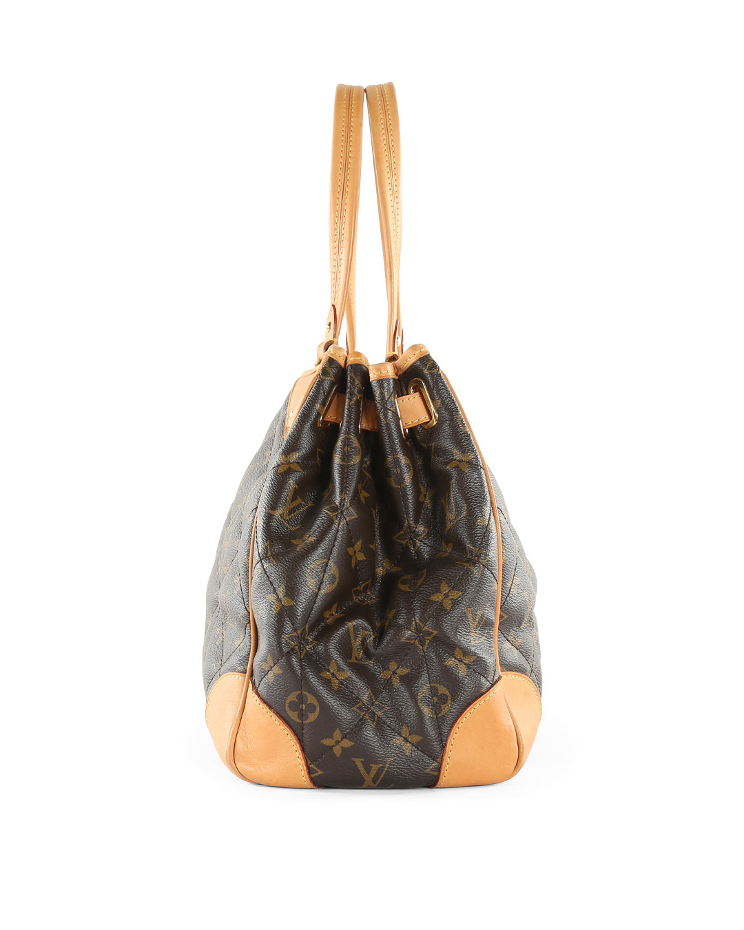 Louis Vuitton  Brown/Beige Monogram Quilted Coated Canvas & Leather Etoile Shopper Bag