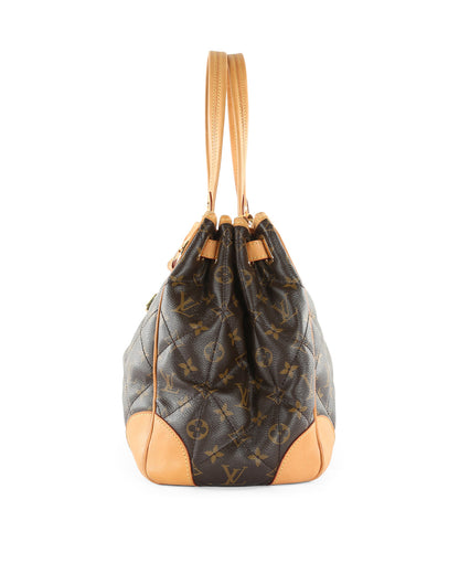 Louis Vuitton  Brown/Beige Monogram Quilted Coated Canvas & Leather Etoile Shopper Bag