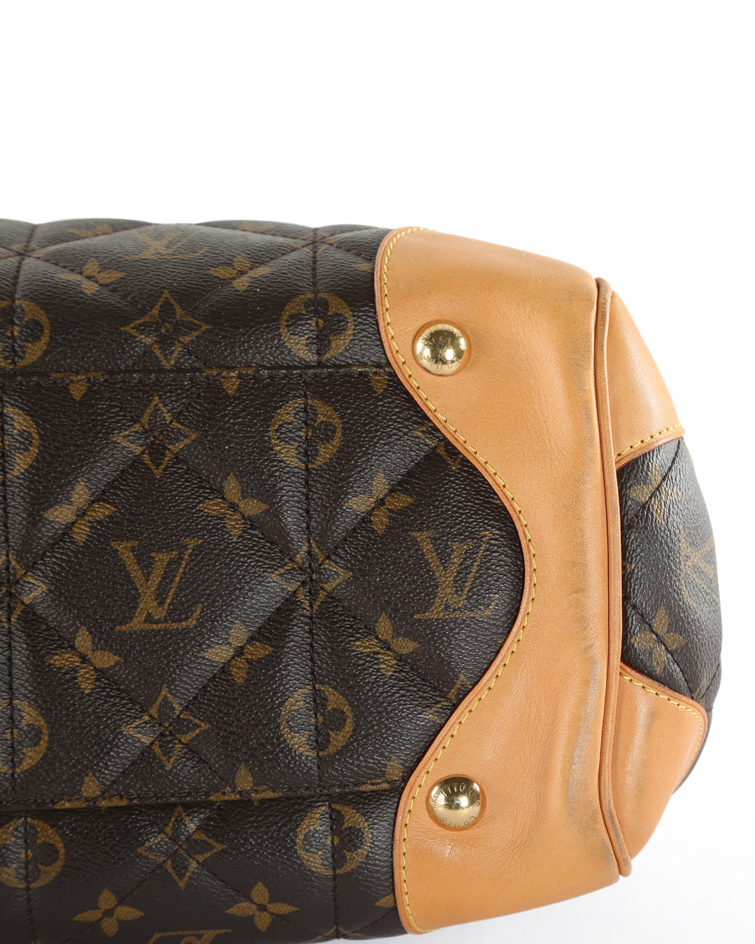 Louis Vuitton  Brown/Beige Monogram Quilted Coated Canvas & Leather Etoile Shopper Bag