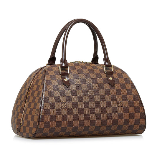 Louis Vuitton  Damier Ebene Ribera MM Handbag