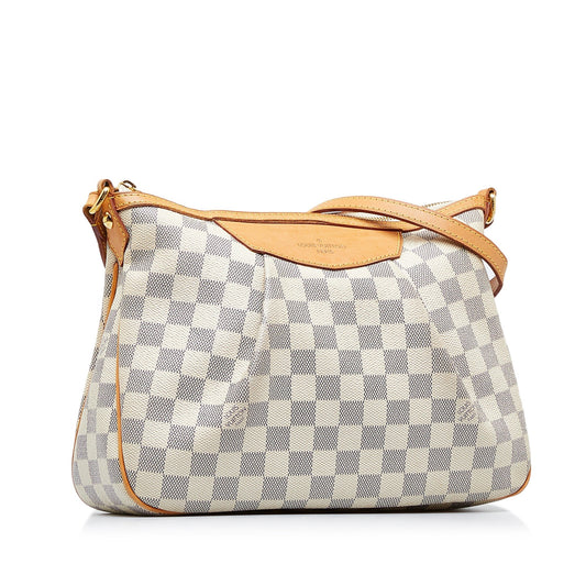 Louis Vuitton  Damier Azur Siracusa PM Crossbody Bag