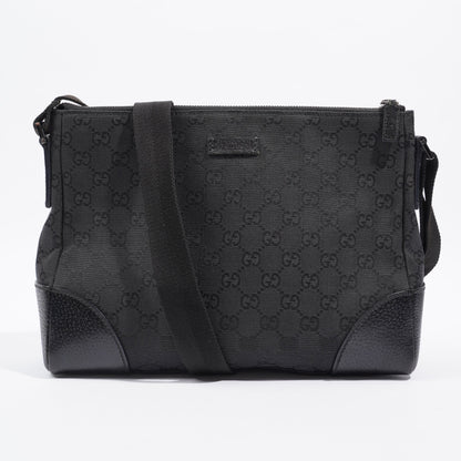 Gucci Crossbody Bag Black Supreme Print Canvas