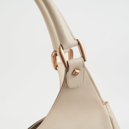 Gucci Cream Leather Shoulder Bag