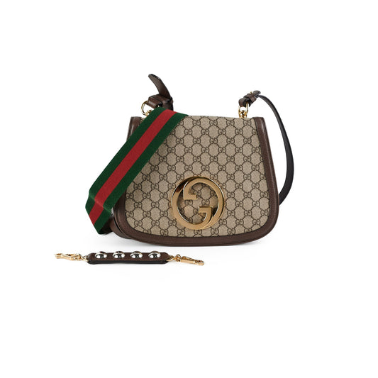 Gucci Blondie Monogram GG Logo Crossbody Bag