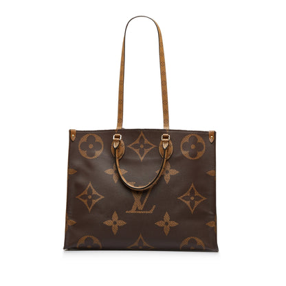 Louis Vuitton  Monogram Giant Reverse OnTheGo GM Satchel