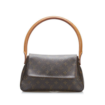 Louis Vuitton  Monogram Looping Mini Brown