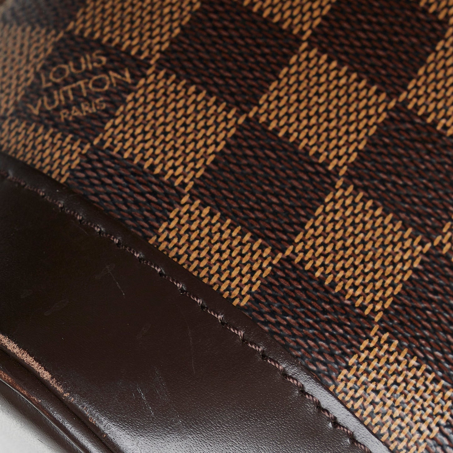 Louis Vuitton  Damier Ebene Alma PM Handbag