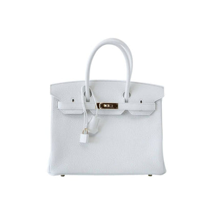 Hermes Birkin 30 White Togo Gold Hardware