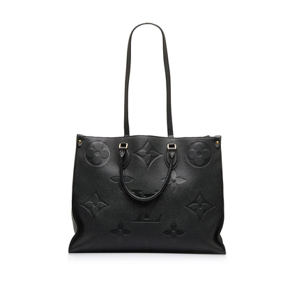 Louis Vuitton  Monogram Empreinte Onthego GM Satchel