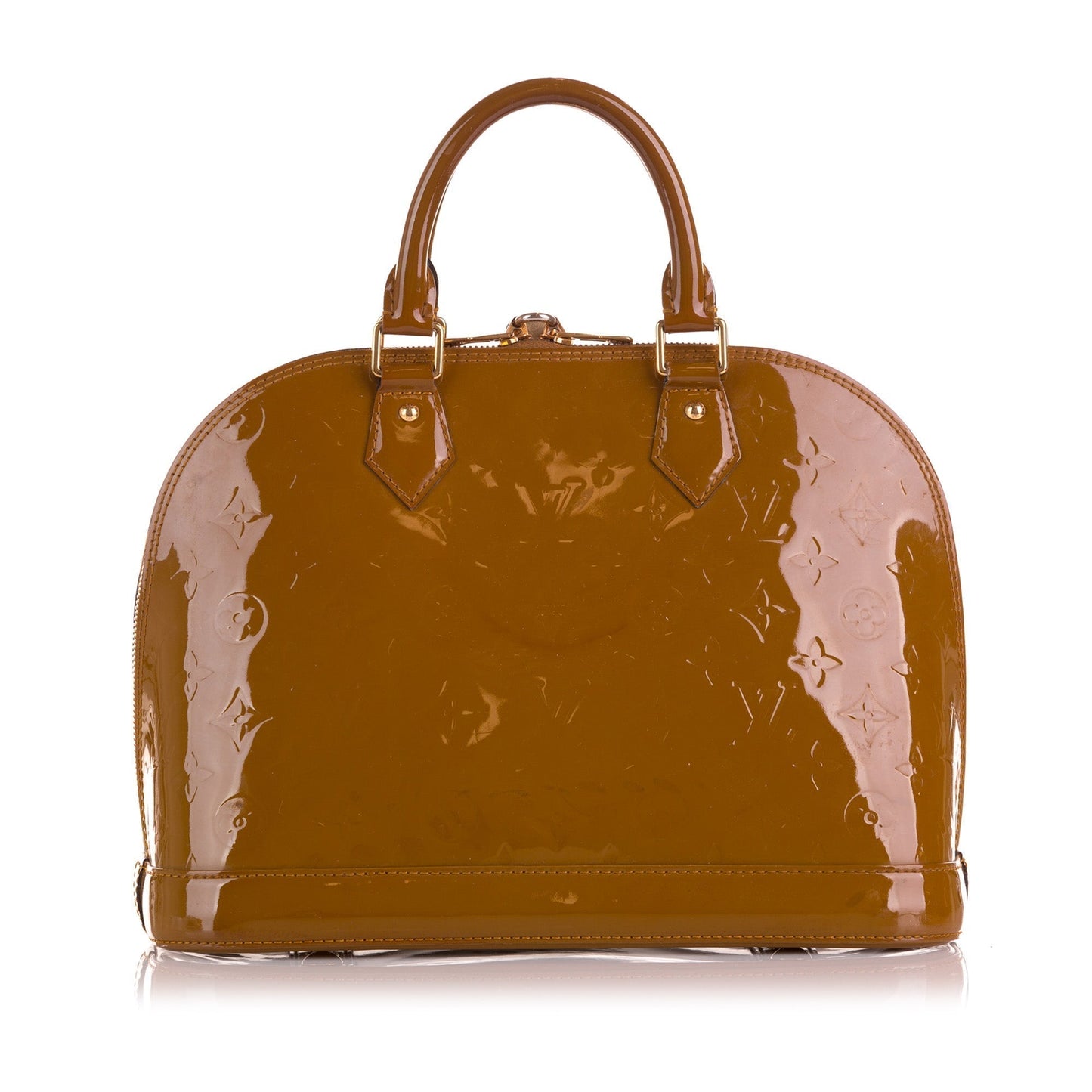 Louis Vuitton Alma PM Brown Monogram Vernis