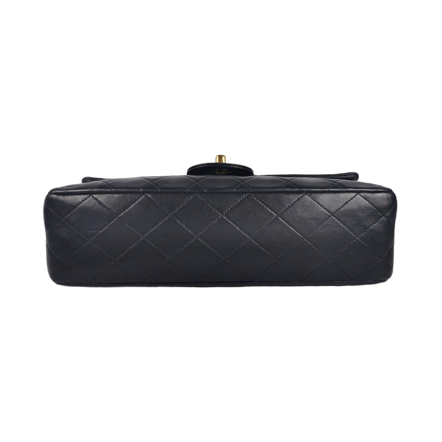 Chanel Classic Double Flap Medium Black Lambskin Gold