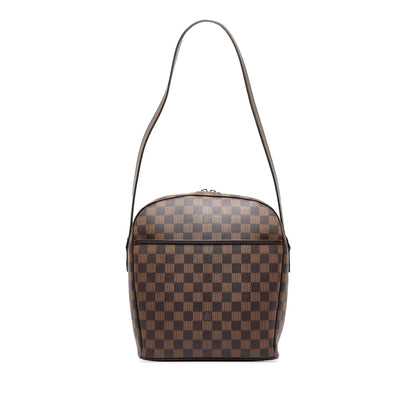 Louis Vuitton  Damier Ebene Ipanema GM Shoulder Bag