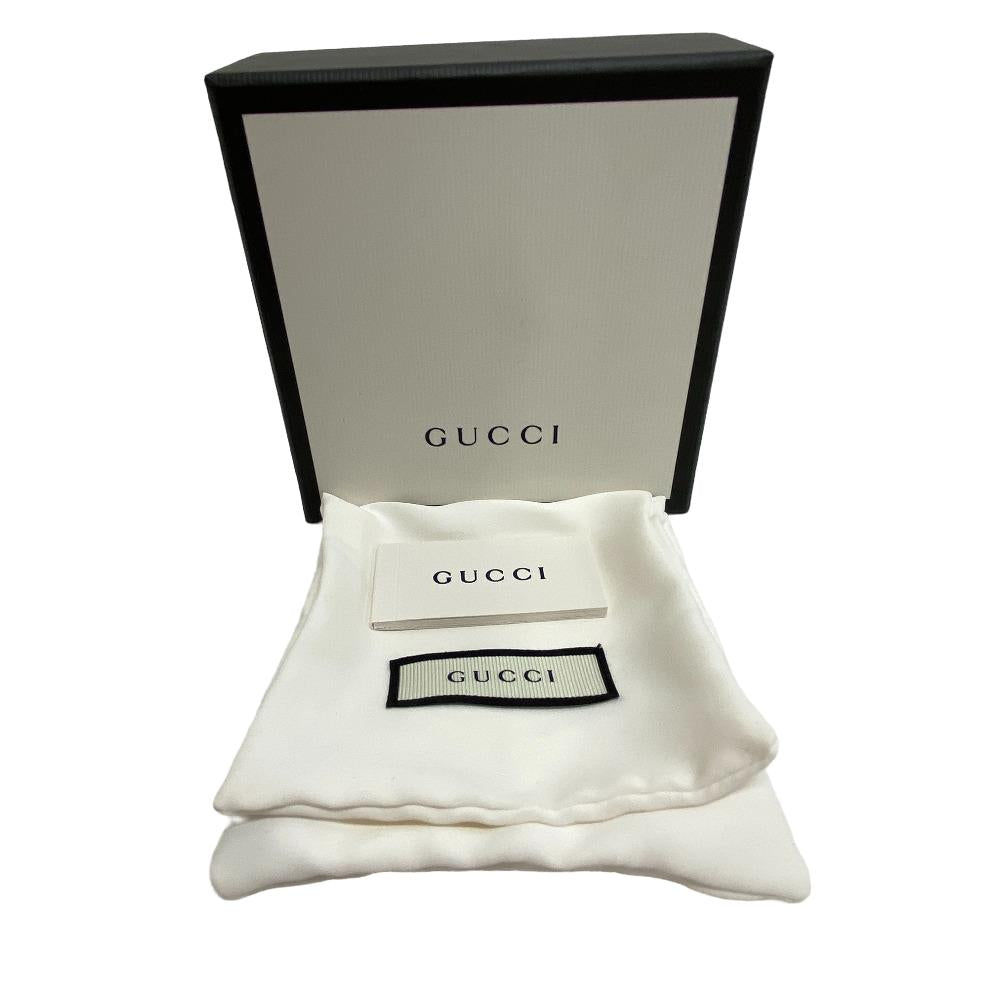 GUCCI bracelet Silver925 Silver 16 925 6.9g double G key Arabesque Women() Used