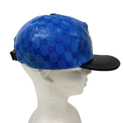 GUCCI cap 724833 4HAUU cotton blue Adidas XL 60 polyamide() XL 60cm Used