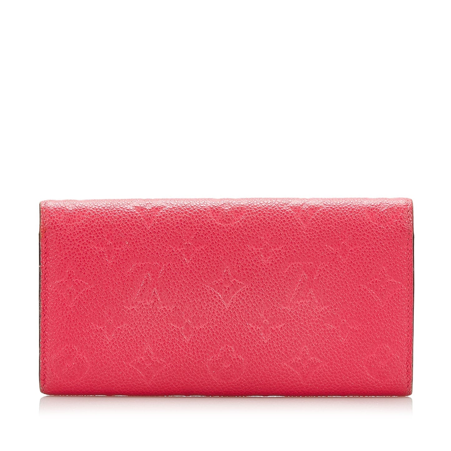 Louis Vuitton  Empreinte Emilie Wallet Red