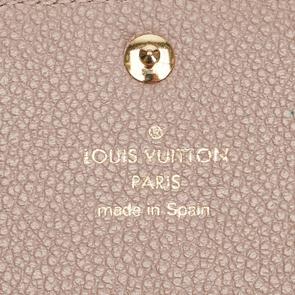 Louis Vuitton  Empreinte Emilie Wallet Red