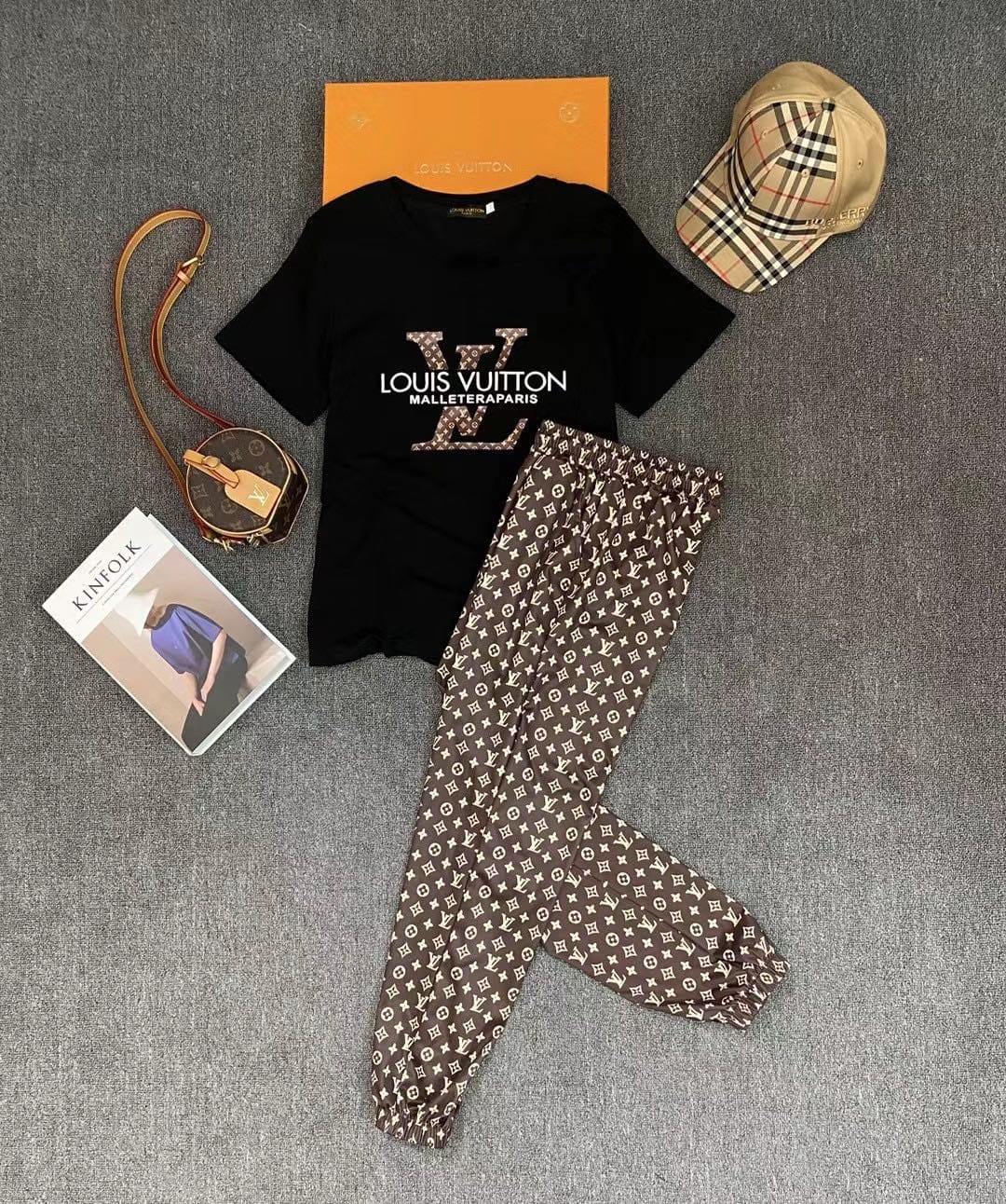 Louis Vuitton  Jogger and Tshirts Set