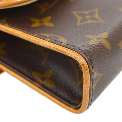 Louis Vuitton 2003 Pochette Florentine Monogram #XS M51855