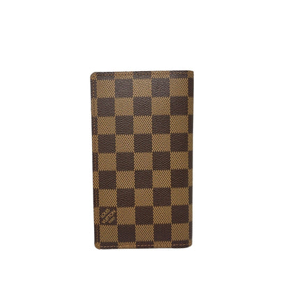 Louis Vuitton  Louis Vuitton  Damier Ebene Agenda Pocket Cover - Brown