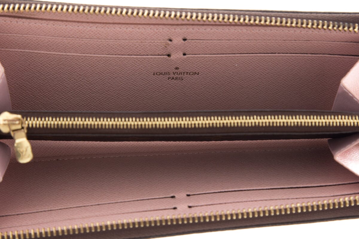 Louis Vuitton Brown & Pink Monogram Wallet