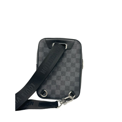 Louis Vuitton  Louis Vuitton  Damier Graphite Amazone Sling 3D - Black